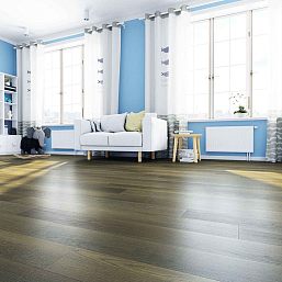 Фото - Кварцевый ламинат Home Expert Natural Дуб Золотой лес