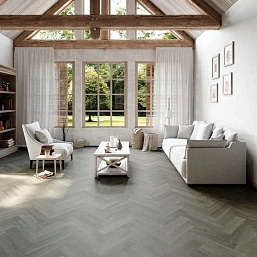 Фото - LVT плитка Invictus Maximus Herringbone New England Misty