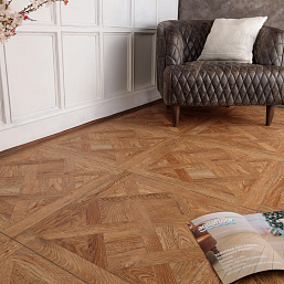 Фото - Кварцвиниловая плитка AquaFloor Версаль клеевой AF7004VS