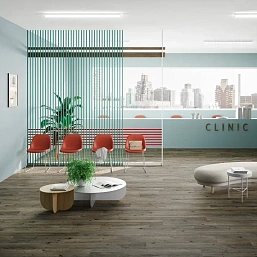 Фото - LVT плитка Invictus замковая Maximus Plank Norwegian Wood Thunder