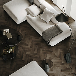 Фото - Кварцевый ламинат Fargo Штучный паркет  Дуб Кальвадос