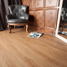 Фото - Кварцвиниловая плитка AquaFloor Настоящее дерево клеевой AF6052