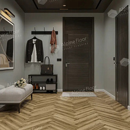 Фото - Кварцевый ламинат Alpine Floor NUT Орех Акорн