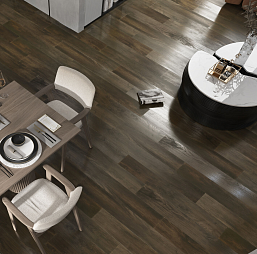 Фото - Кварцевый ламинат Fargo Паркет Английская ёлка Орех Маньчжурский