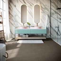 Фото - LVT плитка Invictus Maximus Tile Concrete Crush Charcoal