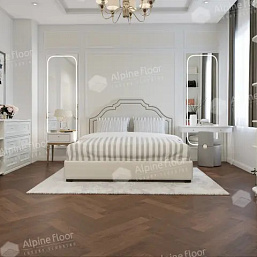 Фото - Инженерная доска Alpine Floor Castle Дуб Браун Стори