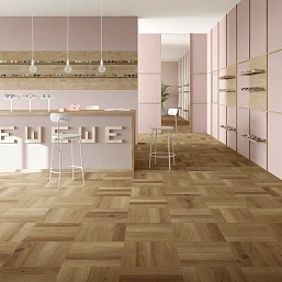 Фото - LVT плитка Invictus Maximus Herringbone Highland oak Roasted