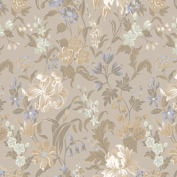 Фото - Флизелиновые обои Loymina Equator Flower Bed QTR4 011