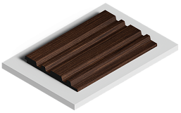 Фото - Стеновые панели HIWOOD LV122 BR396