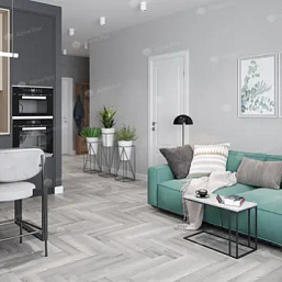 Фото - Кварцвиниловая плитка Alpine Floor Parquet LVT Дуб Лейтена