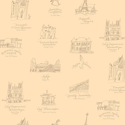 Фото - Дизайнерские обои Milassa Bon Voyage Rêves de Paris D4 102/1