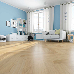 Фото - Кварцевый ламинат Fargo Паркет Английская ёлка Вяз Оксфорд