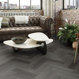 Фото - LVT плитка Invictus Maximus Parquet Highland Oak Ebony